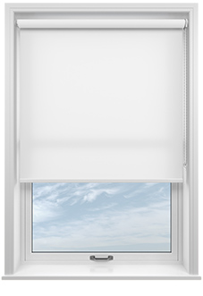 Verona, Pure White - Twist&Fit Roller Blind